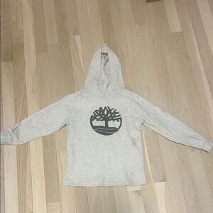 Gray Hoodie with Tree Logo